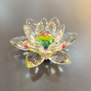FLOR DE LOTO TORNASOLADA MEDIANA